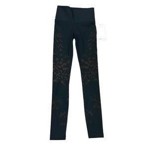 NWT Lululemon Mapped Out HR tight 28” Camo black/brick 4 black/orange camo